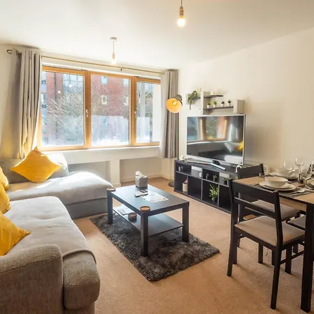 Apartment Stylish 2br Flat - Free Gym - Contractors *